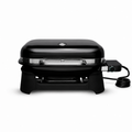 Compact Outdoor Electric Grill with 600°F+ Heat, 242 sq. in., Black