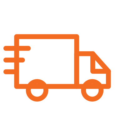 Free standard shipping icon